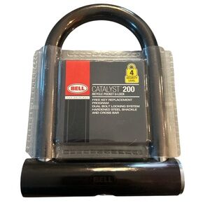 Bell Catalyst 200 Bicycle U-Lock Security Level 4 Black New In Package